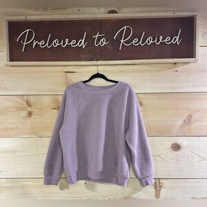 Universal Thread Teddy Sherpa Crewneck